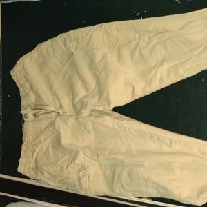 Cargo pants (sinched at bottom)